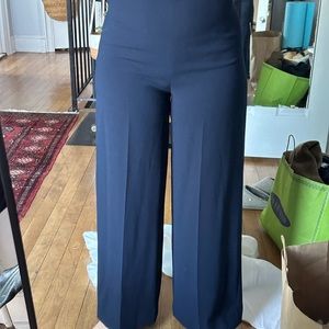 Wide leg work pants